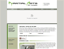 Tablet Screenshot of martialartsoftucson.com
